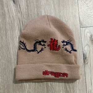 Dragon Embroidered Beanie